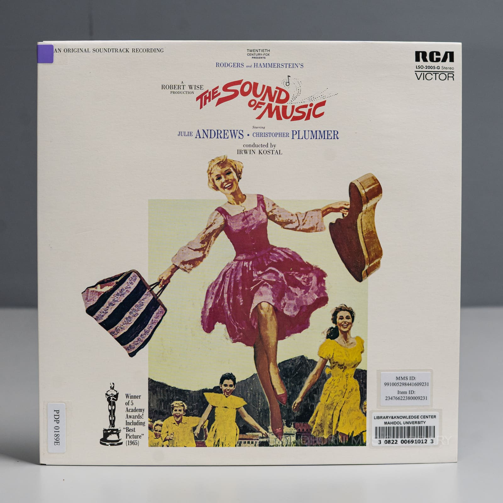 ปกแผ่น The sound of music