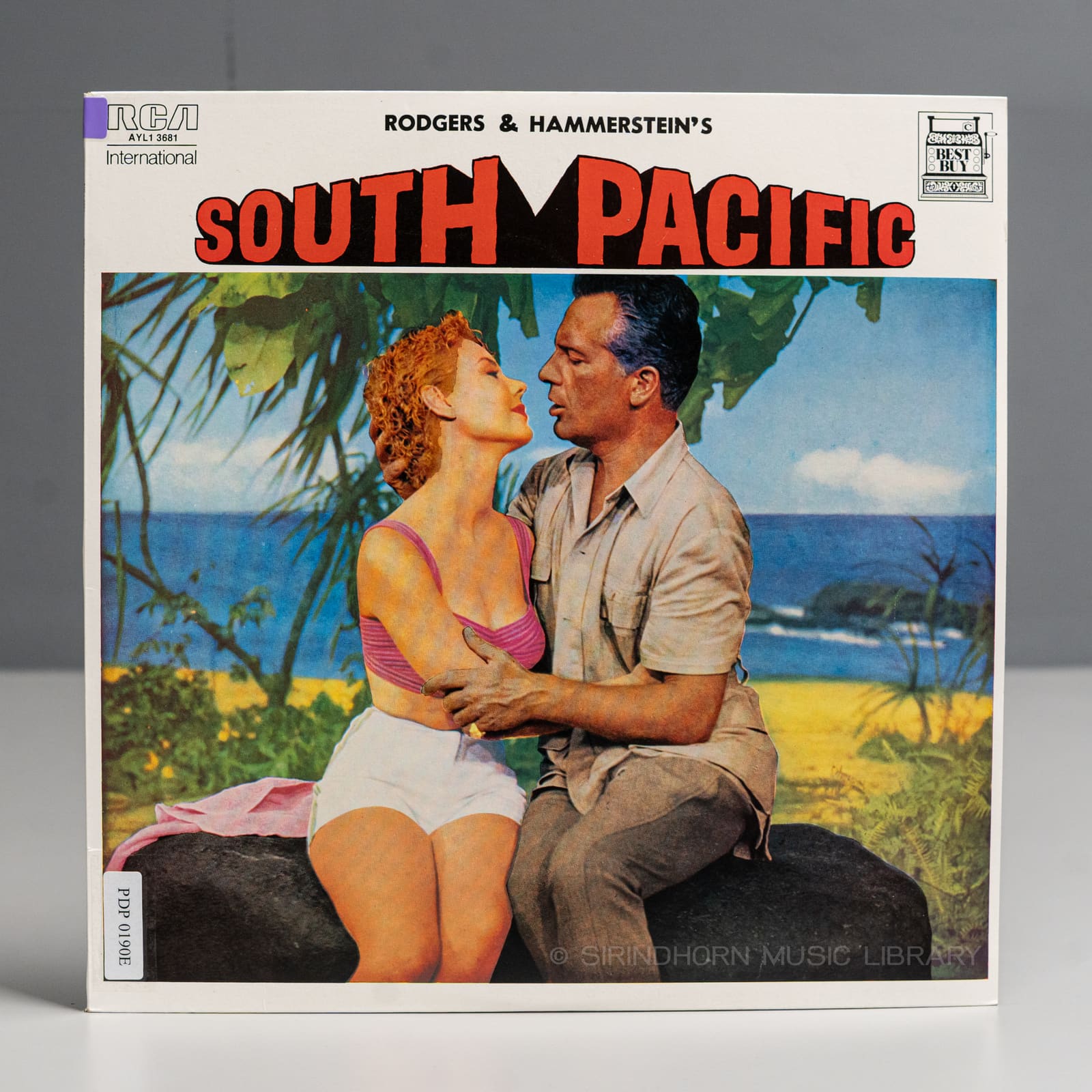 ปกแผ่น South Pacific