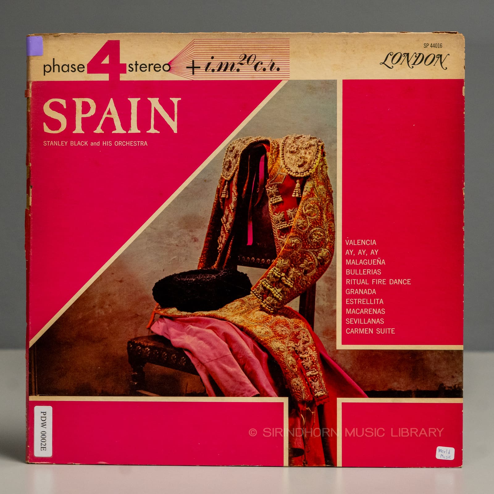 ปกแผ่น Spain