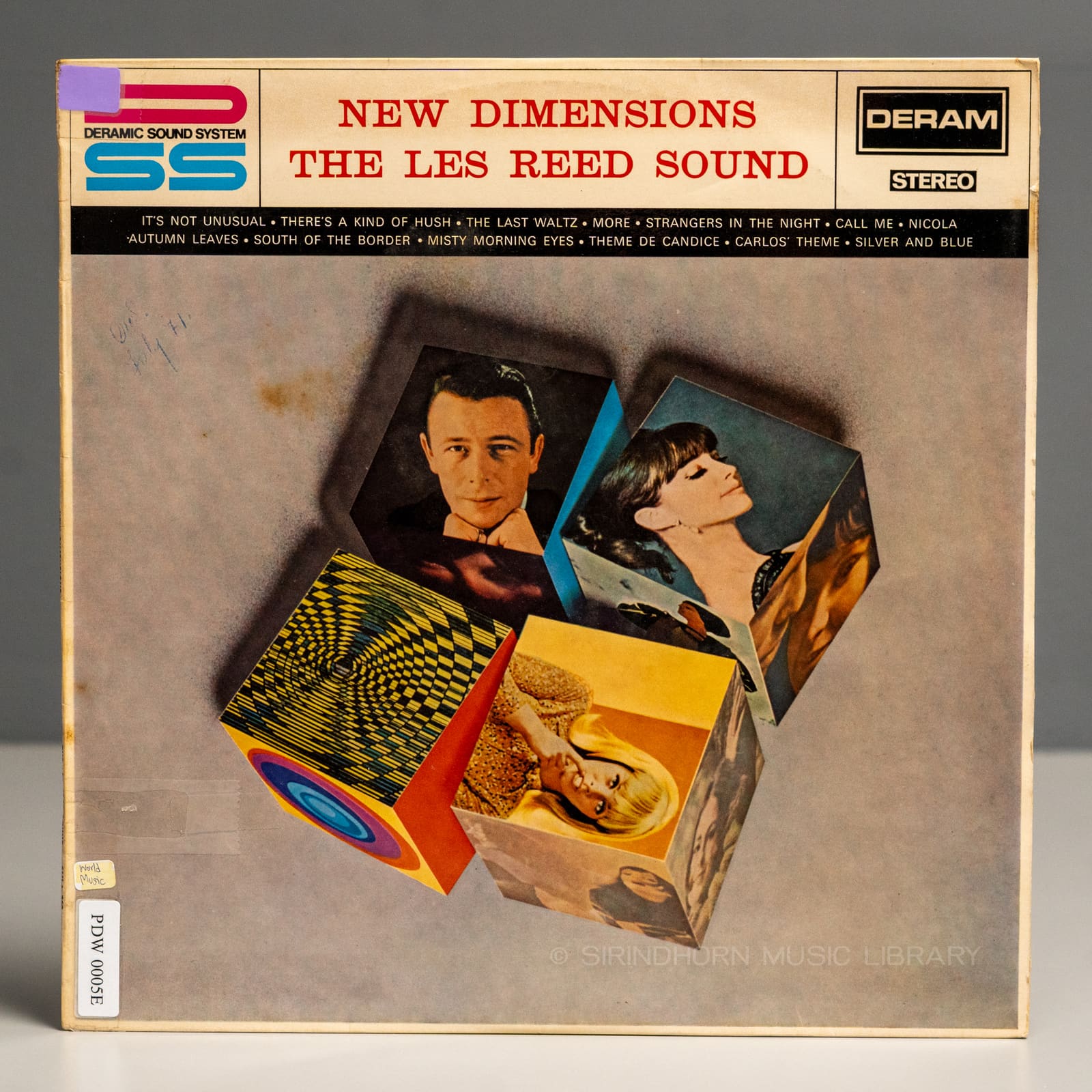 ปกแผ่น New dimensions
