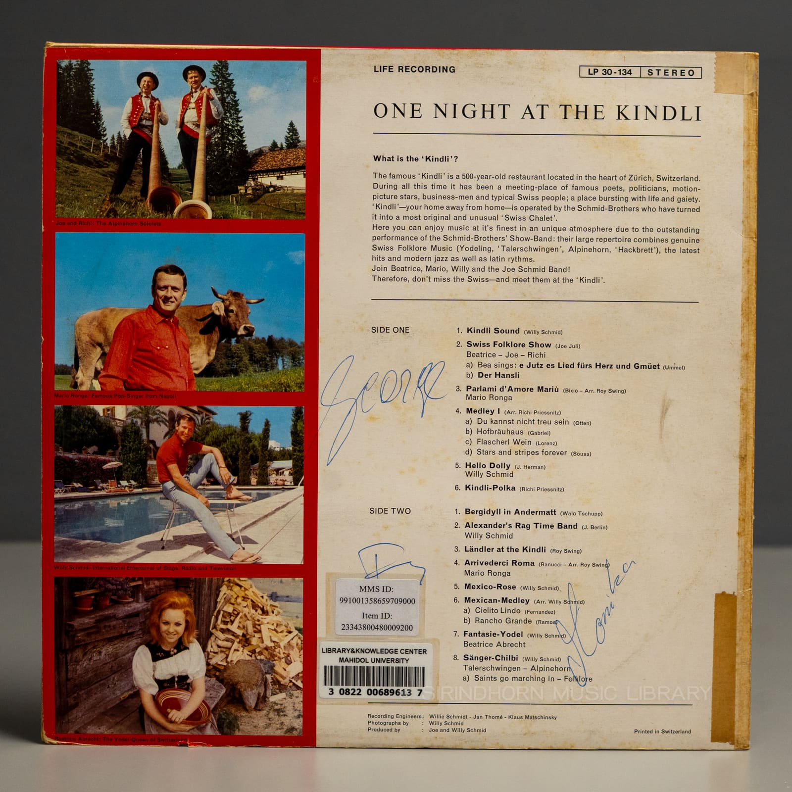 ปกหลัง — One night at the Kindli