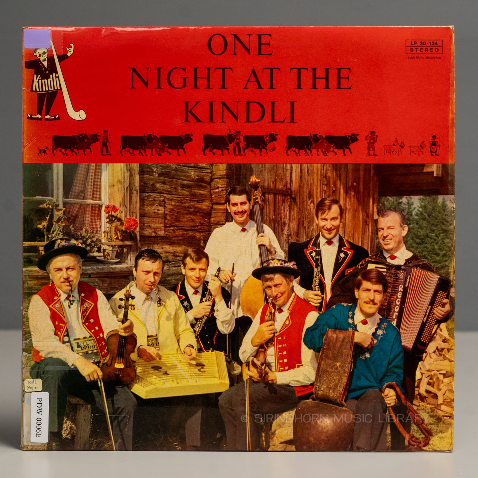 ปกแผ่น One night at the Kindli