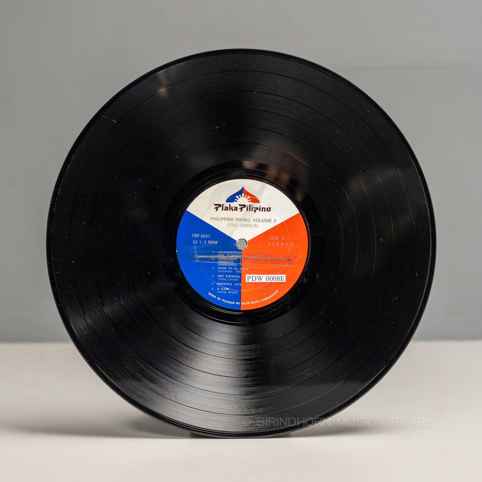 ป้ายแผ่นเสียง A — Philippine music featuring Philippine folk songs
